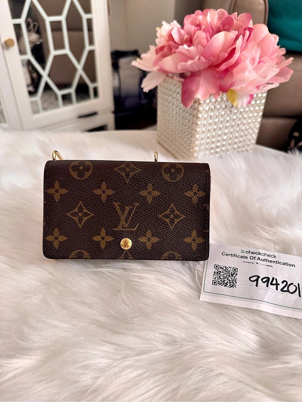Louis Vuitton Monogram Porte Monnaie Billets Tresor Wallet